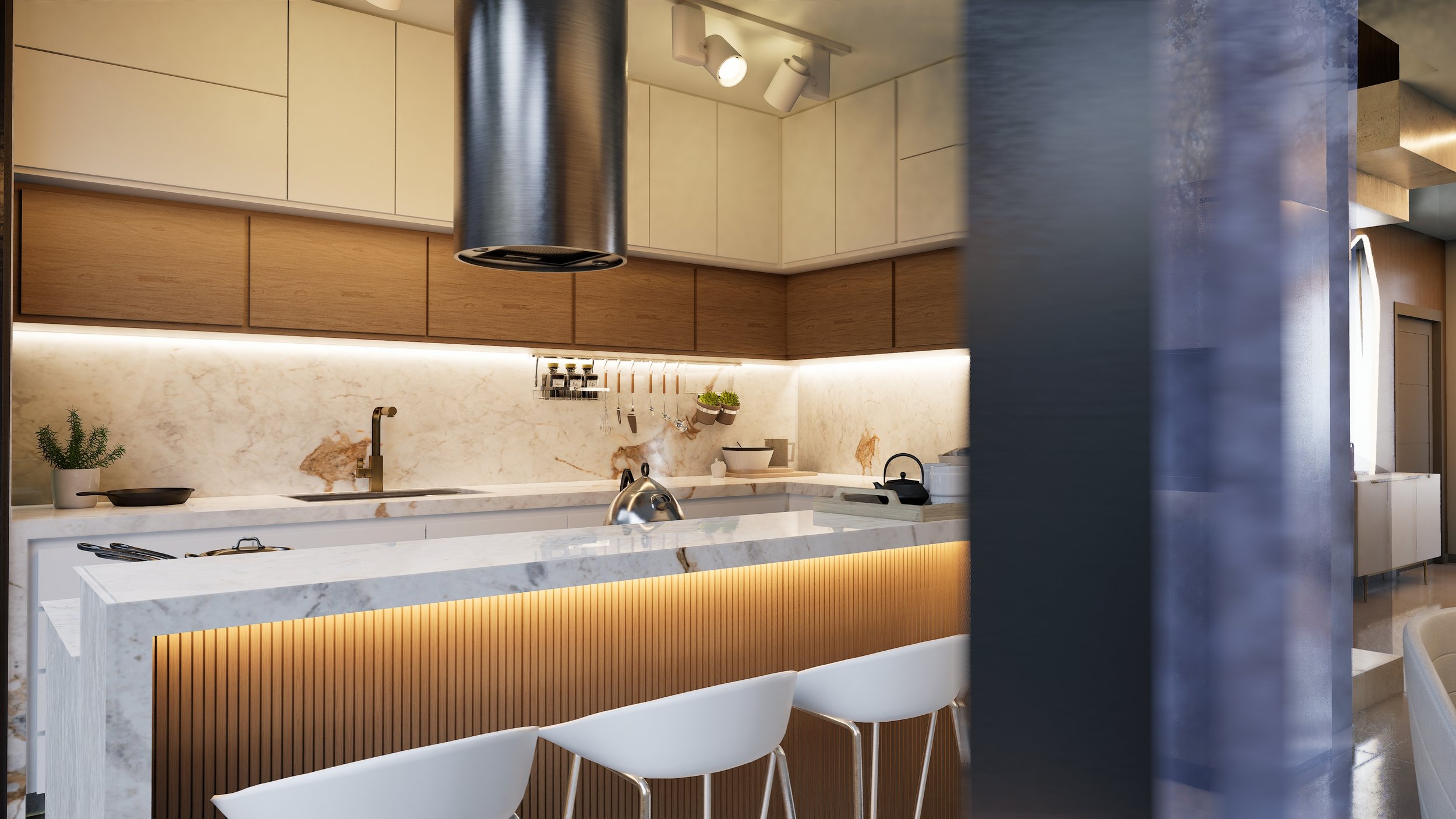 Studio de alto padrão em Curitiba para short-stay